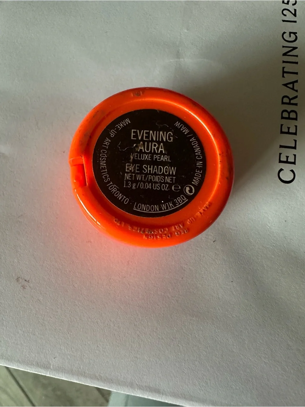 MAC Cosmetics Single Eyeshadow — Shimmery Warm Beige